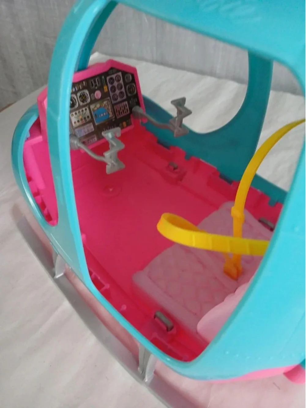 Barbie helicopter toy